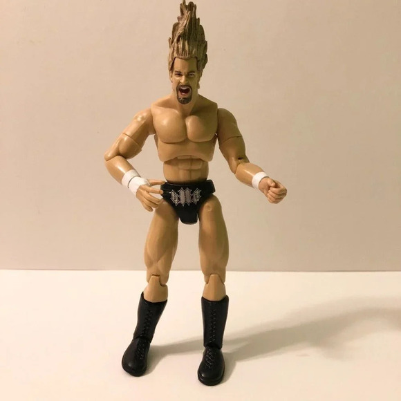 2000 WWF Jakks Pacific Finishing Moves Rock Bottom The Rock & Triple - Picture 10 of 16